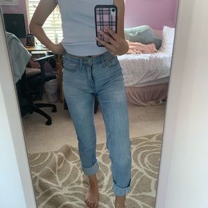 Hollister slim straight jeans